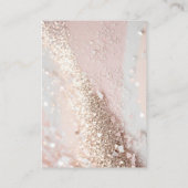 Carte de réduction Parties scintillant moderne (Dos)