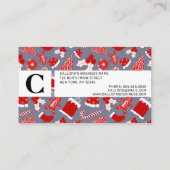 Carte De Réduction Patters de Christmas (Dos)