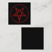 Carte De Réduction Pentagram Red Devil (Devant / Derrière)