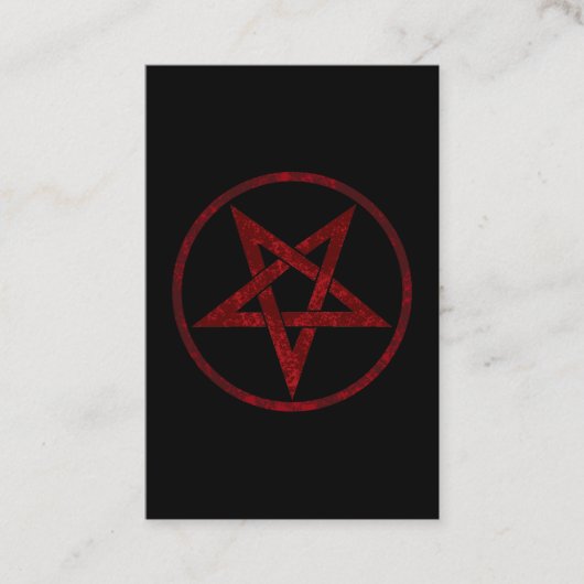 Carte De Réduction Pentagram Red Devil (Devant)