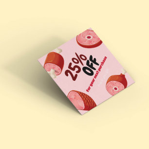 Carte De Réduction Personnaliser l'entreprise   Boutique