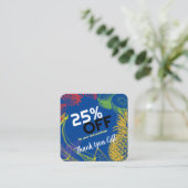 Carte De Réduction Personnaliser l'entreprise | Société de fruits tro (Debout devant)