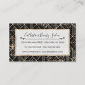 Carte De Réduction Plaque de peinture géométrique Art Déco rétro en o (Dos)