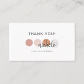 Carte de réduction pour artiste maquillage de pale (Devant)