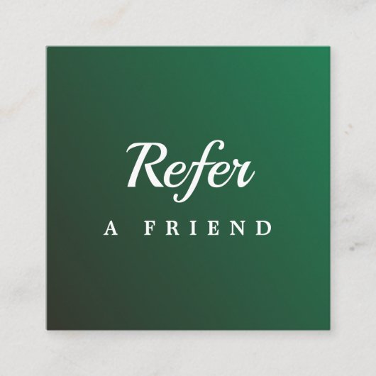 Carte De Réduction Professional Salon & Spa Referral Card | Editable  (Devant)