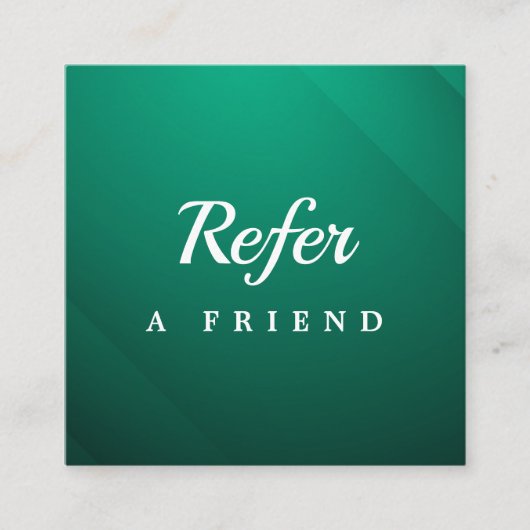 Carte De Réduction Professional Salon & Spa Referral Card | Editable  (Devant)