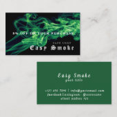 Carte de réduction professionnelle Vape Shop (Devant / Derrière)