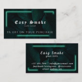 Carte de réduction professionnelle Vape Shop (Devant / Derrière)