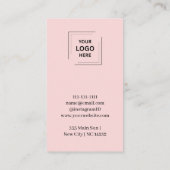 Carte De Réduction Programme de fidélité Rose pour récompenser la cli (Dos)