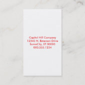 Carte De Réduction rainbowBurst de bon (Dos)