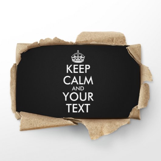 Carte De Réduction Restez calme et continuez - Créez votre propre