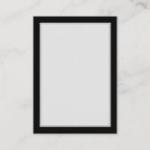 Carte De Réduction Rose bleu brûlant (Dos)