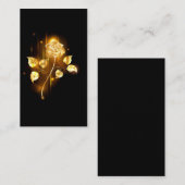 Carte De Réduction Rose d'or ( rose d'or ) (Devant / Derrière)