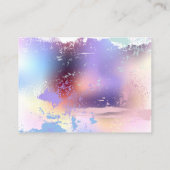 Carte De Réduction Sakura rose sur la peinture Arrière - plan (Dos)