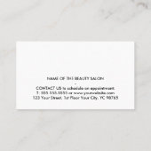 Carte De Réduction Salon moderne Pastel Gradient Bold (Dos)