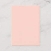 Carte de réduction simple et moderne (Dos)