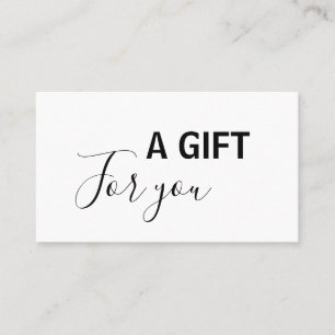 Carte De Réduction simple minimum ajouter le texte de votre adresse d