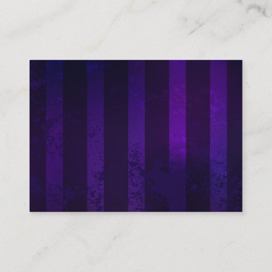 Carte De Réduction Spider Steampunk sur Arrière - plan pourpre (Dos)