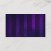 Carte De Réduction Spider Steampunk sur Arrière - plan pourpre (Dos)