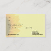 Carte De Réduction Thérapie de massage de spa de la relaxation | de (Dos)