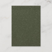 Carte de réduction verte de mousse à spectre - per (Devant)