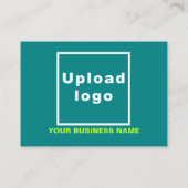 Carte de réduction verte Turquoise Halloween d'aff (Dos)