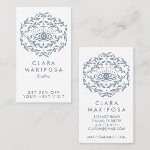 Carte De Réduction Vins Roses mystiques Boho Beauté illustrée