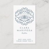 Carte De Réduction Vins Roses mystiques Boho Beauté illustrée (Devant)