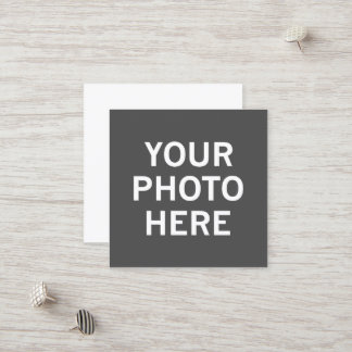 Carte De Réduction Votre photo ici