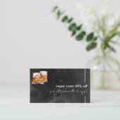 Carte De Réduction whisky noir  (Debout devant)