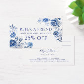 Carte de référence à la chinoiserie florale (Bureau)