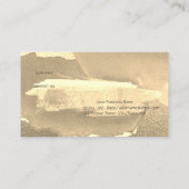 Carte de référence Abstraite de la brosse d'aquare (Dos)