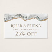 Carte de référence d'âge blanc (Devant)