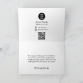 Carte de référence d'anniversaire de maison joyeux (Intérieur)
