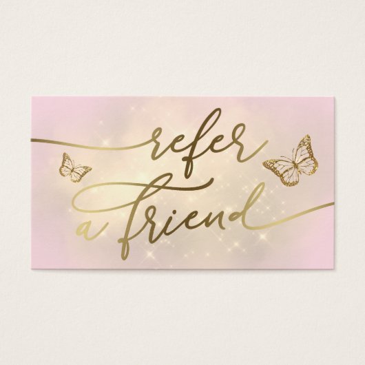 carte de référence de conception papillons (Devant)