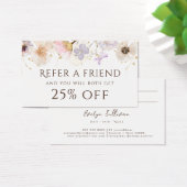 Carte de référence de fleurs séchées (Bureau)