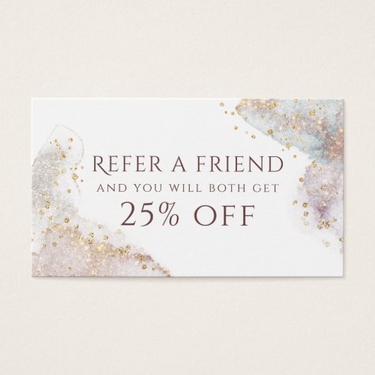 Carte de référence de formes d'aquarelle parties s (Devant)