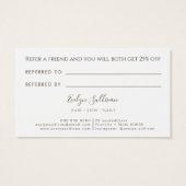 Carte de référence de la marée (Dos)