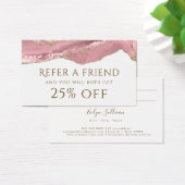 Carte de référence de l'agate rose (Bureau)