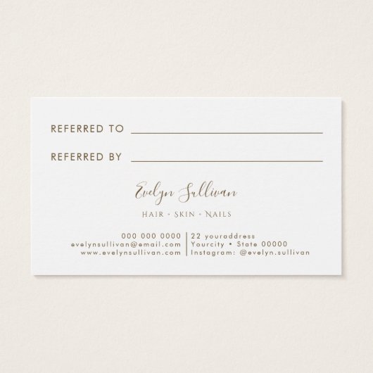 carte de référence de parties scintillant liquide (Dos)