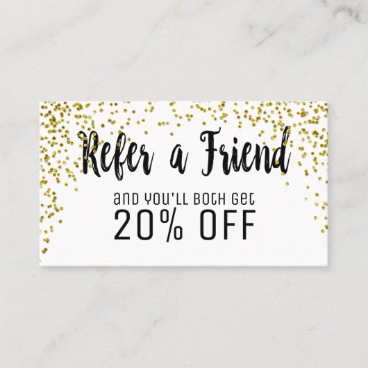 Carte de référence de parties scintillantes (Devant)