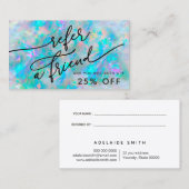 carte de référence de texture inspirée par opal (Devant / Derrière)