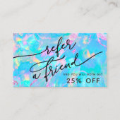 carte de référence de texture opale bleue (Devant)