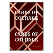 Carte de référence des écritures pour le jeu (Par défaut)