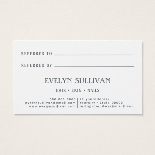 carte de référence des fleurs d'art populaire (Dos)