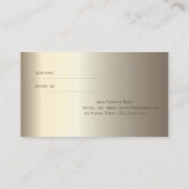 Carte de référence des tournesols à talon haute aq (Dos)