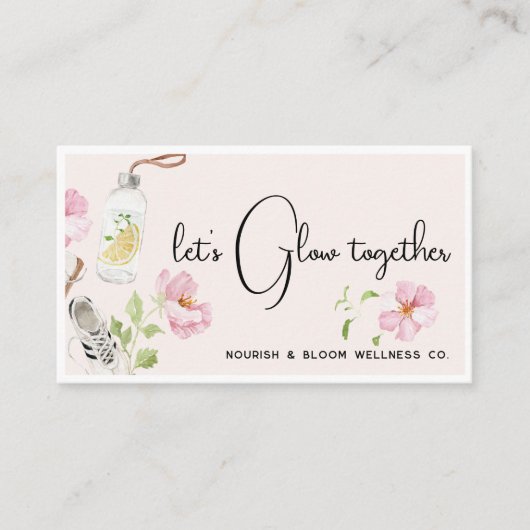 Carte de référence du bien-être Carte de référence (Devant)