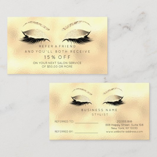 Carte de référence du salon Parties scintillant Go (Devant / Derrière)