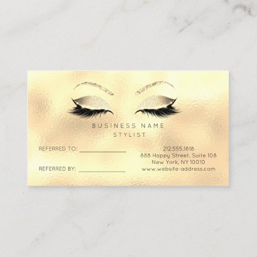 Carte de référence du salon Parties scintillant Go (Dos)