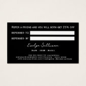 Carte de référence en cristaux bleus (Dos)